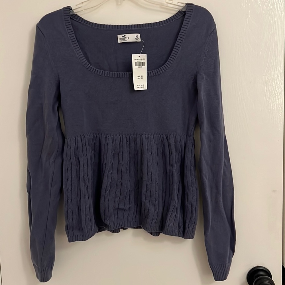 Hollister baby doll sweater